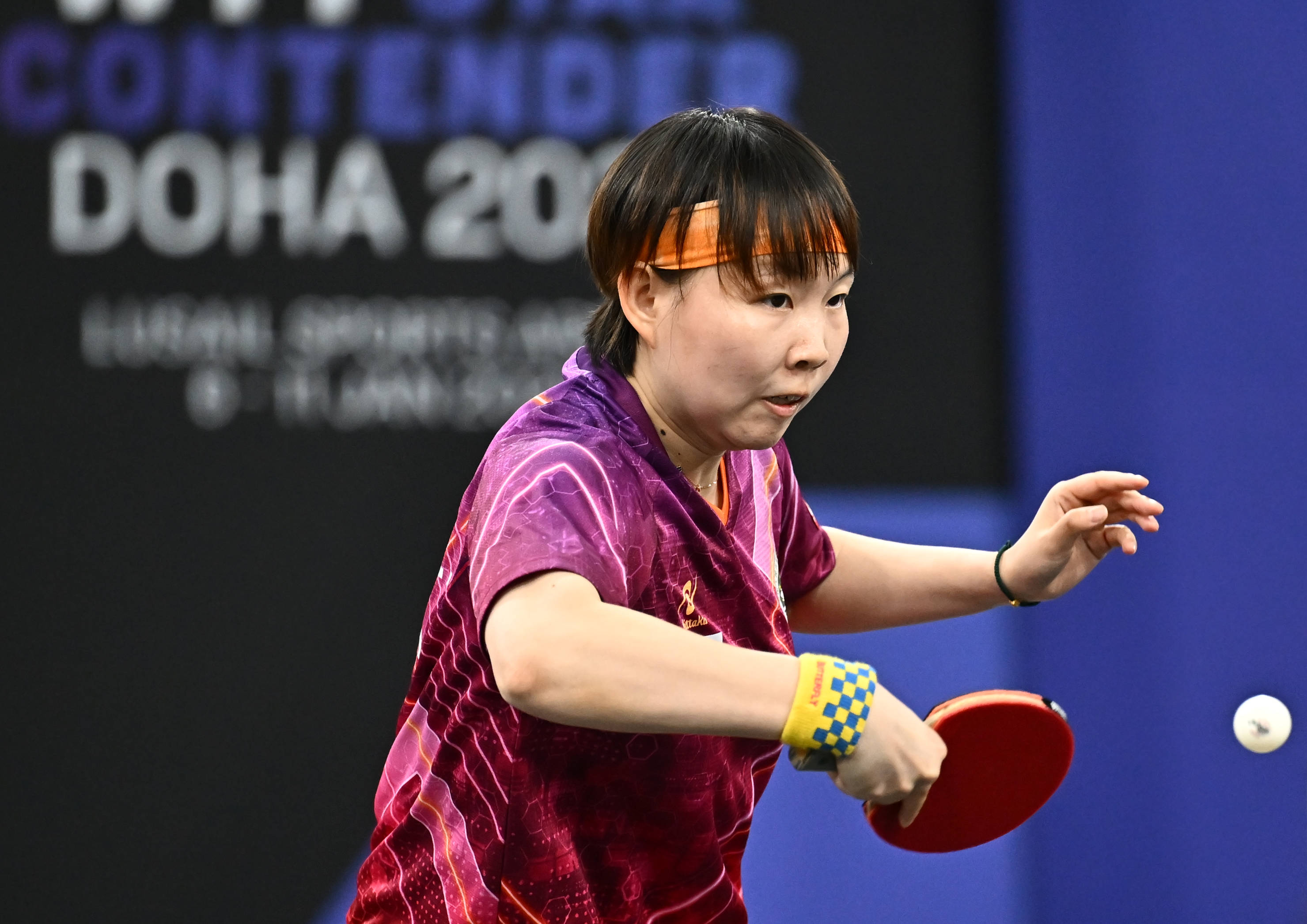 png电子朱雨玲3-0杜凯琹晋级新加坡大满贯女单32强，将战平野美宇