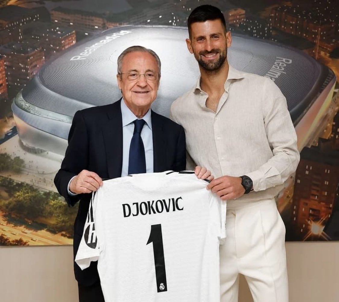 png电子平台德约科维奇:在伯纳乌打网球比赛?一定很精彩,若能成真就太棒了