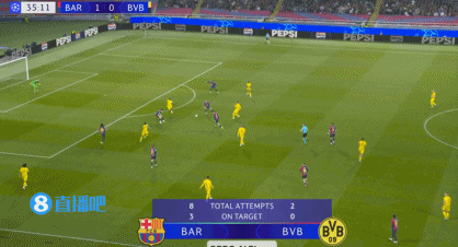 电子png游戏半场-巴萨1-0多特 库巴西助攻拉菲破门亚马尔造险吉拉西失良机
