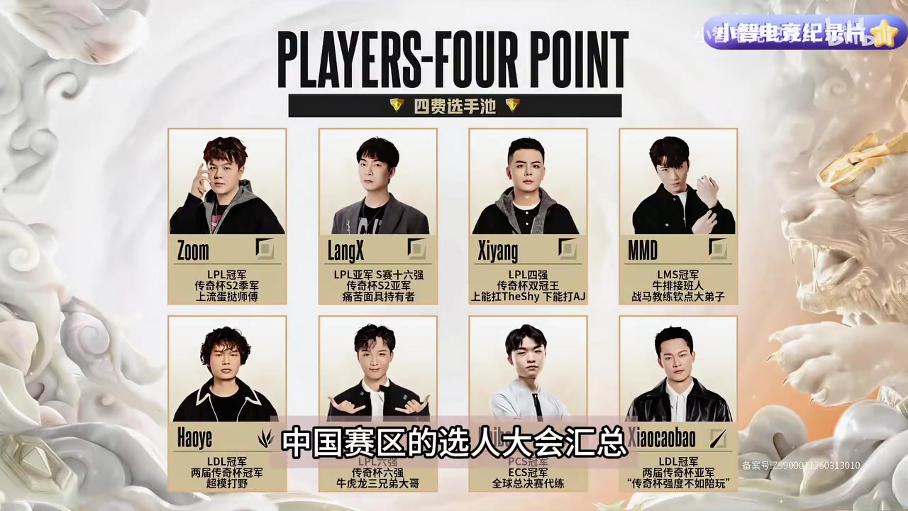 png电子平台传奇杯S3中国赛区选人汇总：最强AD再次坐牢，MLXG成为夺冠热门